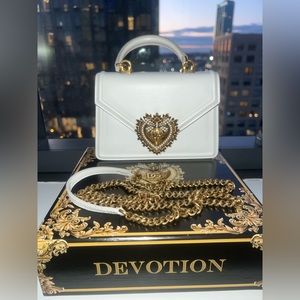 DOLCE&GABBANA top handle mini devotion bag
